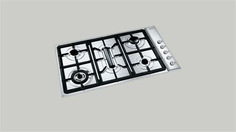 smeg 900mm gas cooktop cir93axs3